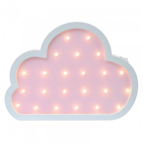 Детский ночник Pink Cloud Облако, розовое-1