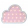 Детский ночник Pink Cloud Облако, розовое