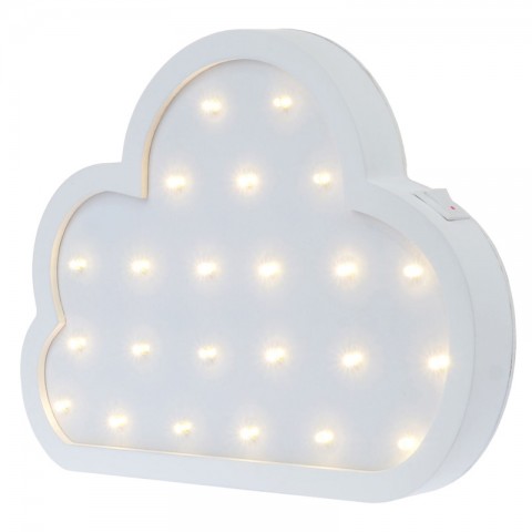 Детский ночник White Cloud Облако, белое-3