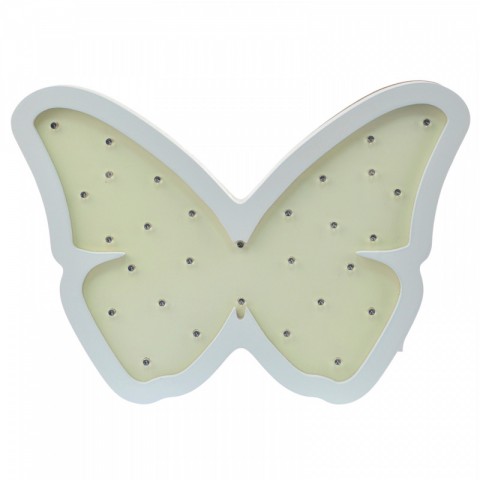 Детский ночник Yellow Butterfly Бабочка, желтая