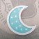 Детский ночник Green Moon Луна, зеленая