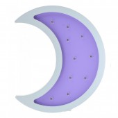 Детский ночник Purple Moon Луна, фиолетовая Детский ночник Purple Moon Луна, фиолетовая