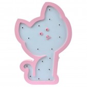 Детский ночник Pink Cat Кот, розовый Детский ночник Pink Cat Кот, розовый