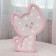Детский ночник Pink Cat Кот, розовый