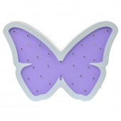 Детский ночник Purple Butterfly Бабочка, фиолетовая Детский ночник Purple Butterfly Бабочка, фиолетовая