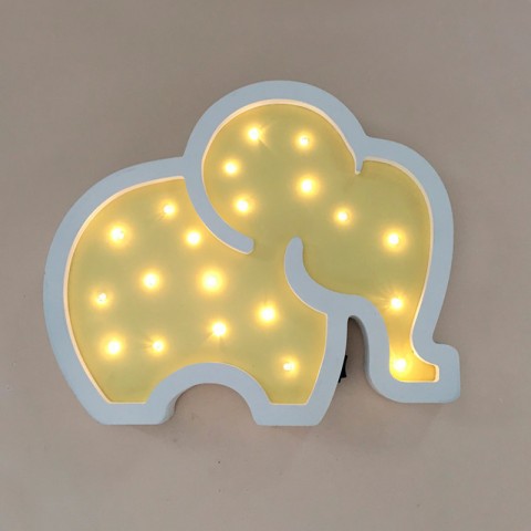 Детский ночник Yellow elephant Слон, желтый