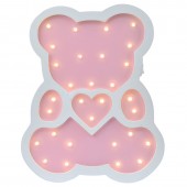 Детский ночник Pink Bear Мишка, розовый Детский ночник Pink Bear Мишка, розовый
