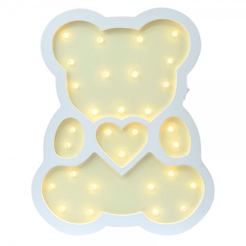 Детский ночник Yellow Bear Мишка, желтый-2