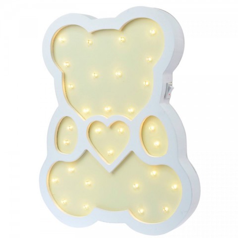 Детский ночник Yellow Bear Мишка, желтый-1