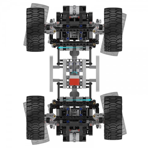 Игрушка-конструктор Xiaomi Mi Smart Building Blocks Off-road Four-wheel Drive-2
