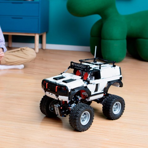 Игрушка-конструктор Xiaomi Mi Smart Building Blocks Off-road Four-wheel Drive-3