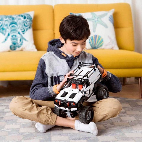 Игрушка-конструктор Xiaomi Mi Smart Building Blocks Off-road Four-wheel Drive-6
