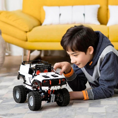 Игрушка-конструктор Xiaomi Mi Smart Building Blocks Off-road Four-wheel Drive-5