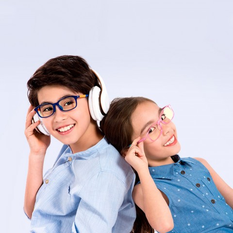 Детские компьютерные очки Xiaomi Turok Steinhardt Kids Goggles Pro, розовые-5