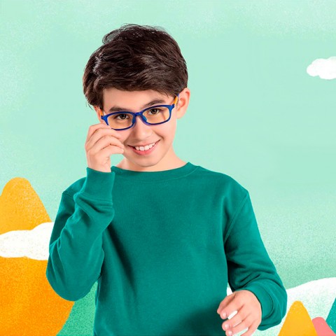 Детские компьютерные очки Xiaomi Turok Steinhardt Kids Goggles Pro, синие-4