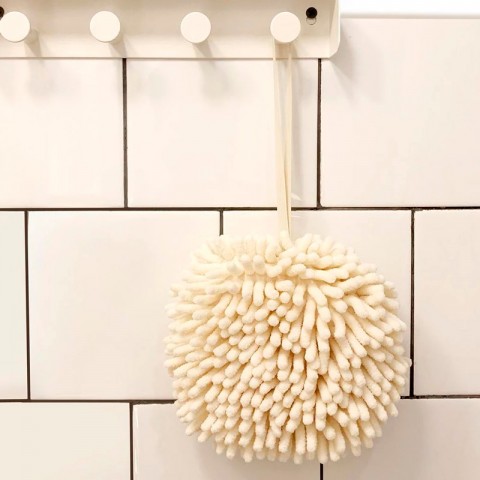 Мочалка Xiaomi Quange, бежевая-2