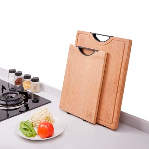 Набор разделочных досок Xiaomi Whole Bamboo Cutting Board (2 предмета)-1