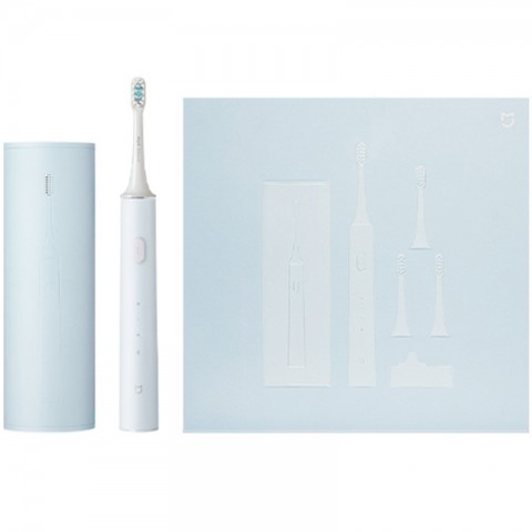 Электрическая зубная щетка Xiaomi Mijia Sonic Electric Toothbrush T500C, голубая
