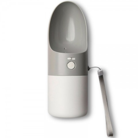 Дорожная поилка для животных Xiaomi Moestar Rocket Portable Pet Cup 310ml, серая