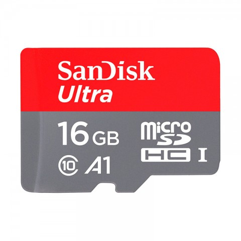 Карта памяти MicroSD 16GB SanDisk (class 10)