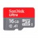Карта памяти MicroSD 16GB SanDisk (class 10)