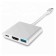 Адаптер S-1304 Type-C/Type-C, HDMI, USB3.0