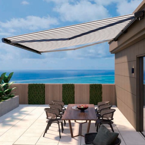 Автоматические выдвижные маркизы (навесы, тенты) под заказ