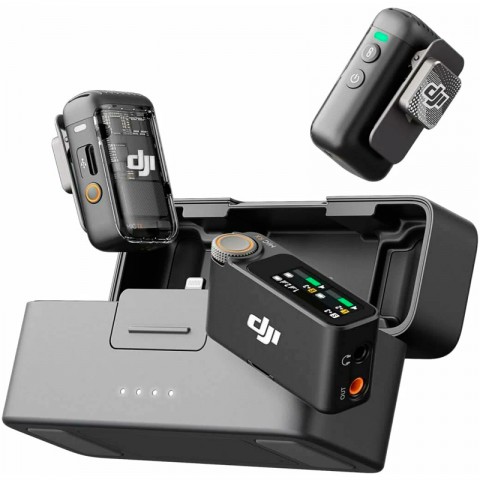 Беспроводная система микрофонов DJI Mic 2 (2 TX + 1 RX + Charging Case)