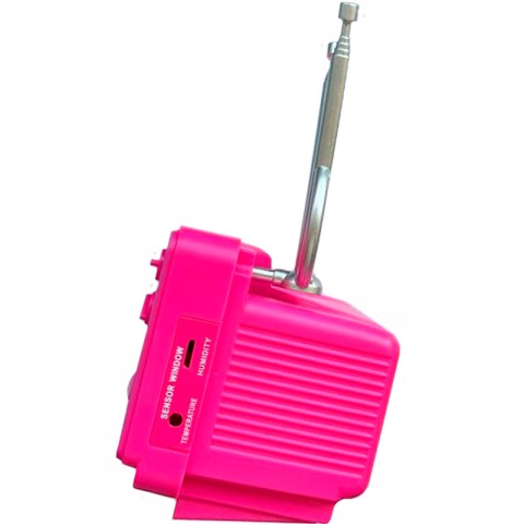 Будильник GV300TH с датчиком температуры в форме старого телевизора-2