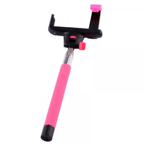 Селфи-монопод KjStar Z07-5 (V2) Original беспроводной, розовый