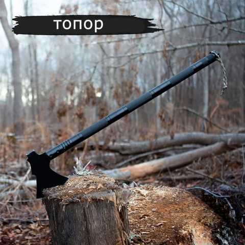 Многофункциональная набор: лопата и топор-2