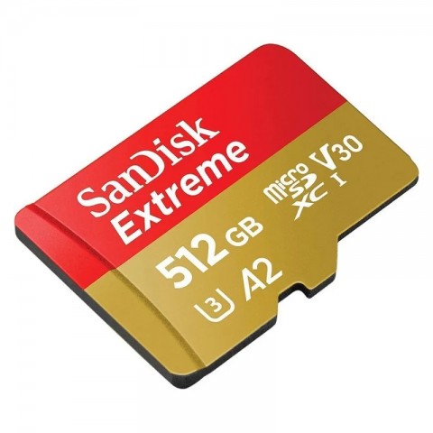 Карта памяти SanDisk Extreme microSDXC 512GB UHS-I A2 V30 U3 (SDSQXA1-512G-ZN6MA)-1
