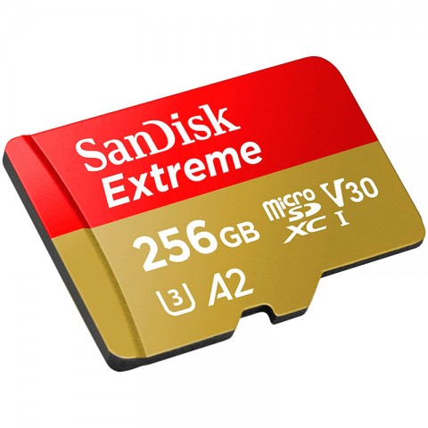 Карта памяти SanDisk Extreme microSDXC 256GB UHS-I A2 V30 U3 (SDSQXA1-256G-ZN6MA)-1