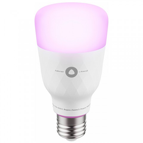 Умная лампочка Яндекс с Алисой