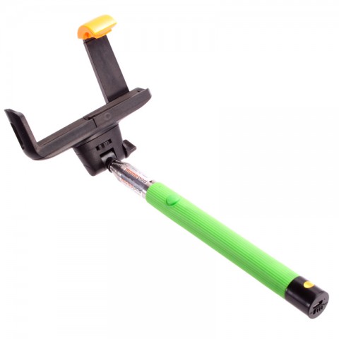 Селфи-монопод Z07-5 беспроводной с кнопкой, зеленый-1