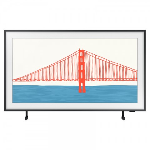 Телевизор QLED Samsung QE43LS03AAUXRU 43" (2021), черный