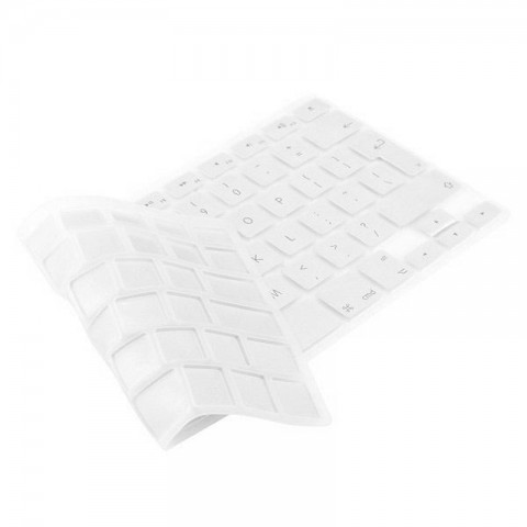 Накладка на клавиатуру для MacBook Air 13" белая (Eng)-2