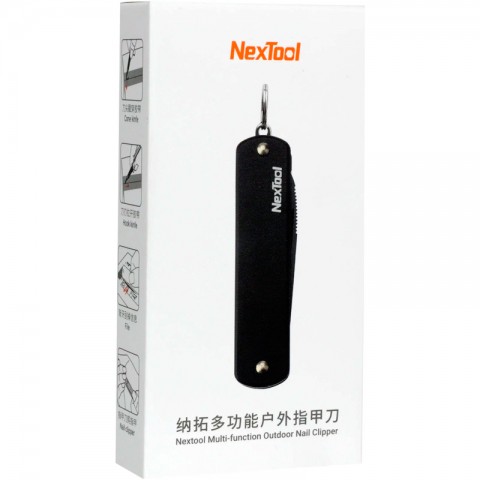 Мультитул Xiaomi NexTool Outdoor Multifunctional Nail Clippers (KT5530B), черный-4