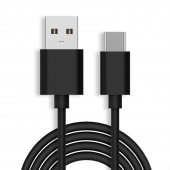 Кабель USB/Type-C 1м, черный Кабель USB/Type-C 1м, черный