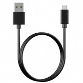 Кабель USB/MicroUSB 1м, черный Кабель USB/MicroUSB 1м, черный