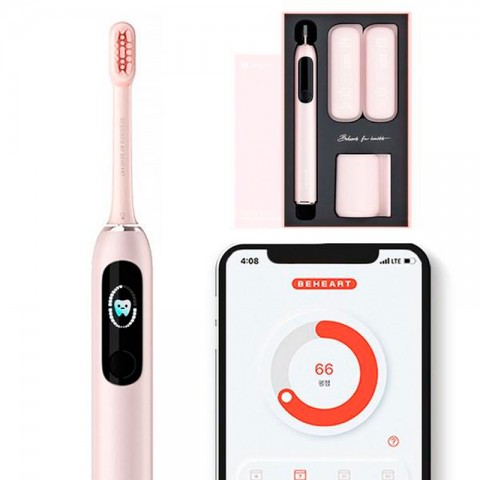 Электрическая зубная щетка Xiaomi Beheart W1, розовая-2
