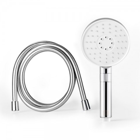 Душевой комплект (лейка+шланг) Xiaomi DIIIB Big White Shower Hose Set, серебристый