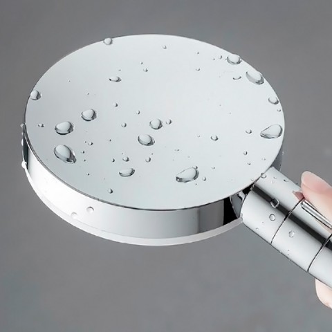 Душевой комплект (лейка+шланг) Xiaomi DIIIB Big White Shower Hose Set, серебристый-4