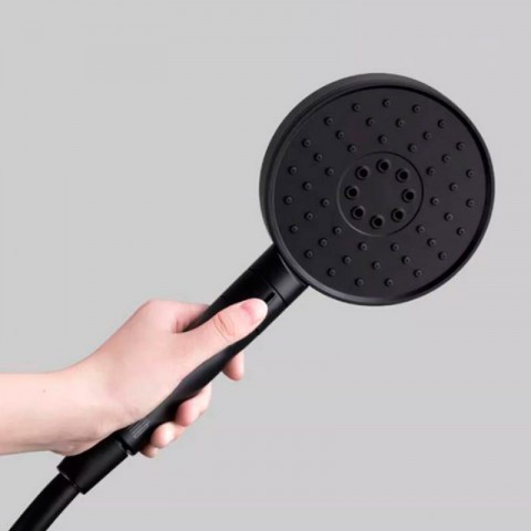 Душевой комплект (лейка+шланг+стойка) Xiaomi DIIIB Blacksmith Shower Hose Lifting Rod Set, черный-5