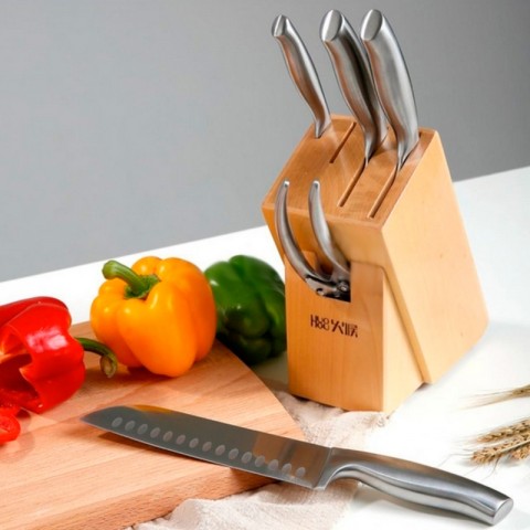 Набор ножей кухонных Xiaomi Huo Hou Set of Knives-2