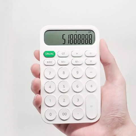 Калькулятор Xiaomi MiiiW Calculator, белый-1