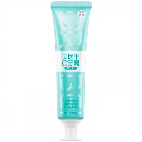 Паста зубная Xiaomi Dr. Bay Whitening Toothpaste (зеленый чай)