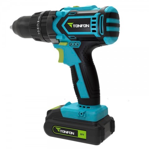 Аккумуляторная дрель-шуруповерт Xiaomi Tonfon Impact Drill (20V) 50nm-1