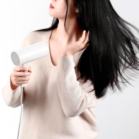 Фен для волос Xiaomi Reepro Mini Power Generation, белый-3