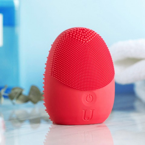 Очиститель для лица Xiaomi Jordan & Judy Sonic Facial Cleansing Brush, красный-2